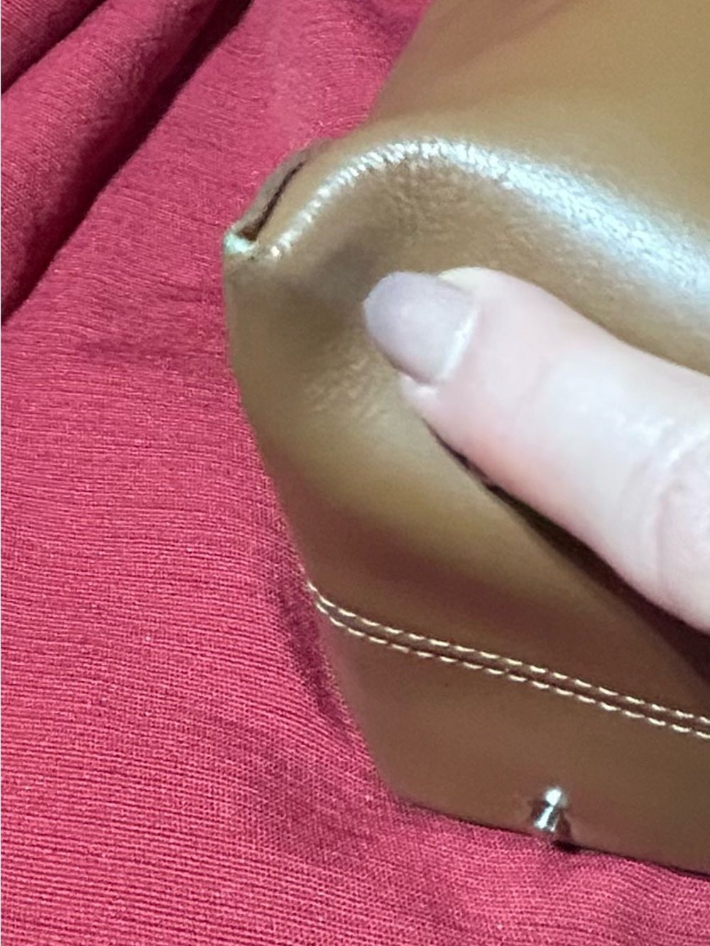 Gianni Chiarini Firenze Giuditta EUC Italian Made Tan Cognac Leather Tote - Picture 8 of 16
